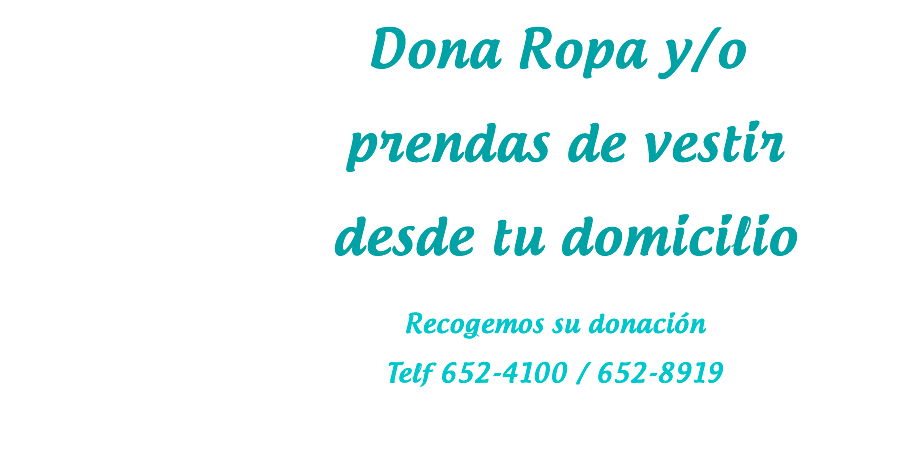 Donaciones de Ropa