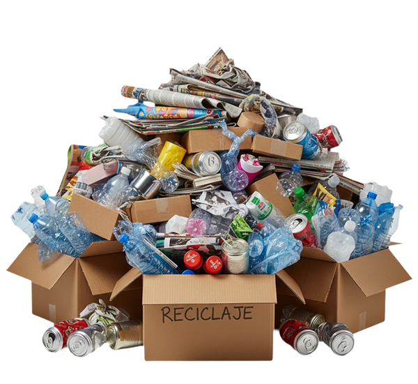 Reciclaje de papel en Desuso