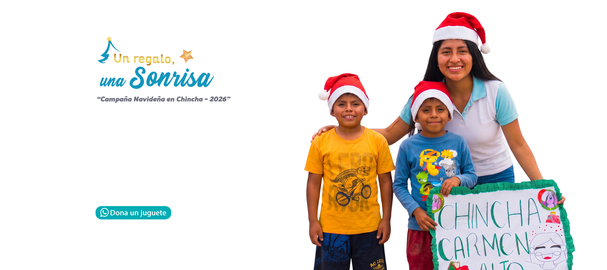 Dona un regalo en Navidad